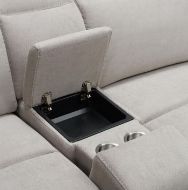Picture of Qi Lokey 4PC Power Reclining Sectional