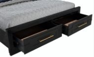 Picture of Charcoal Oak King Bed
