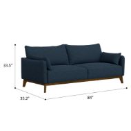 Picture of Aria Navy Sofa