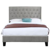 Picture of Amelia Lt Grey King Bed
