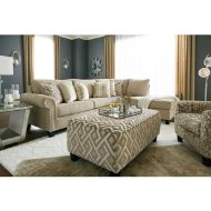 Picture of Dovemont Oversized Accent Ottoman  
