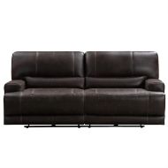 Picture of Chocolate Leather Power Reclining Sofa 