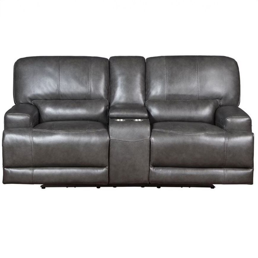 Picture of Charcoal Grey Power Reclining Loveseat