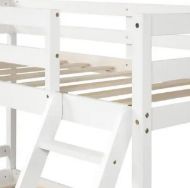 Picture of White Twin over Full Bunk Bed