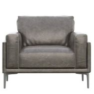 Picture of Stella Charcoal Leather Chair