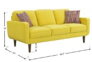 Picture of Jax Yellow Sofa